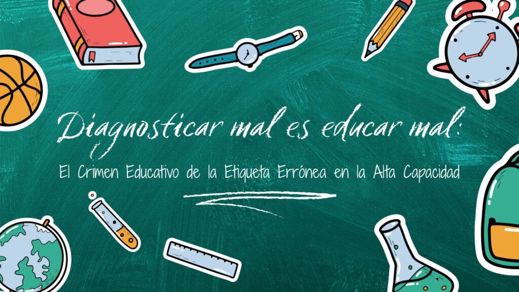 diagnosticar mal es educar mal el crimen educativo de la etiqueta errónea en la alta capacidad (1)